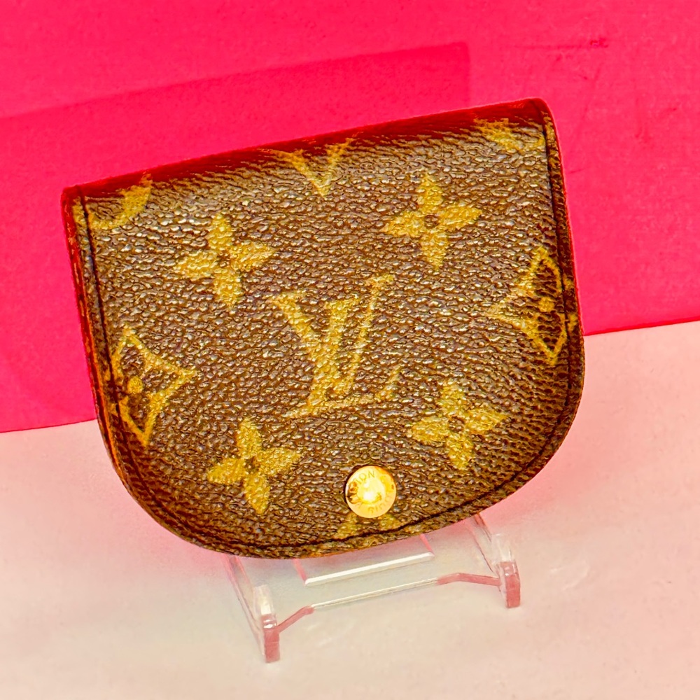 Louis Vuitton Brown Monogram Coin Purse
